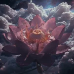 Luxury Fashion Kingdom Built Across Giant Lotus Galaxy | Traditional Look Prompt